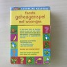 Eerste geheugenspel met woordjes
