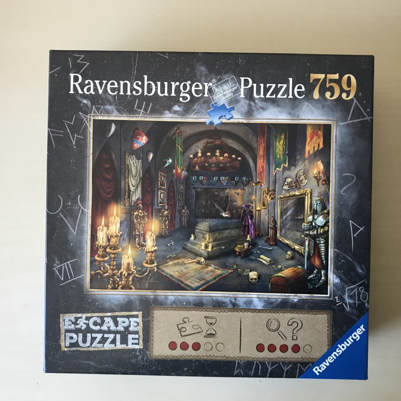 Escape puzzle : 759 stukjes. In het vampierslot.
