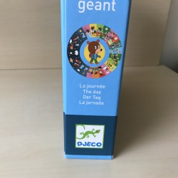 Djeco : Vloerpuzzel De Dag. 24 stukjes.