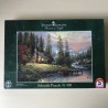 Thomas Kinkade : Huis in de bergen. 500 stukjes