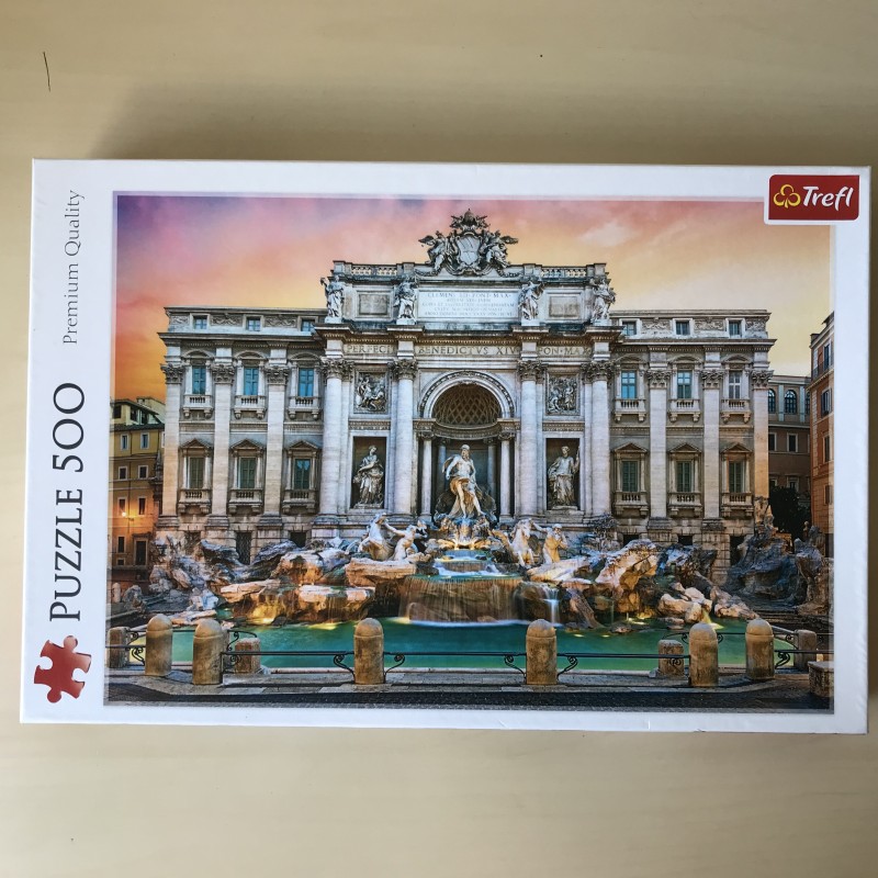 Trevi fontein : 500 stukjes