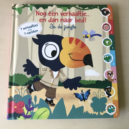 Nog één verhaaltje …en dan naar bed! In de jungle.