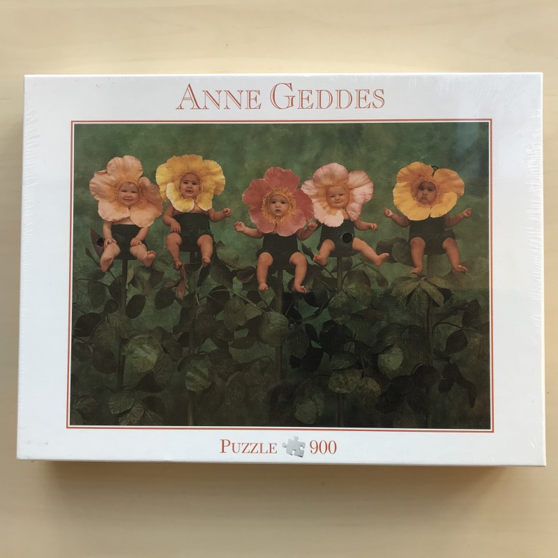 Anne Geddes : Nieuw. Baby’s bloemen 900 stukjes.