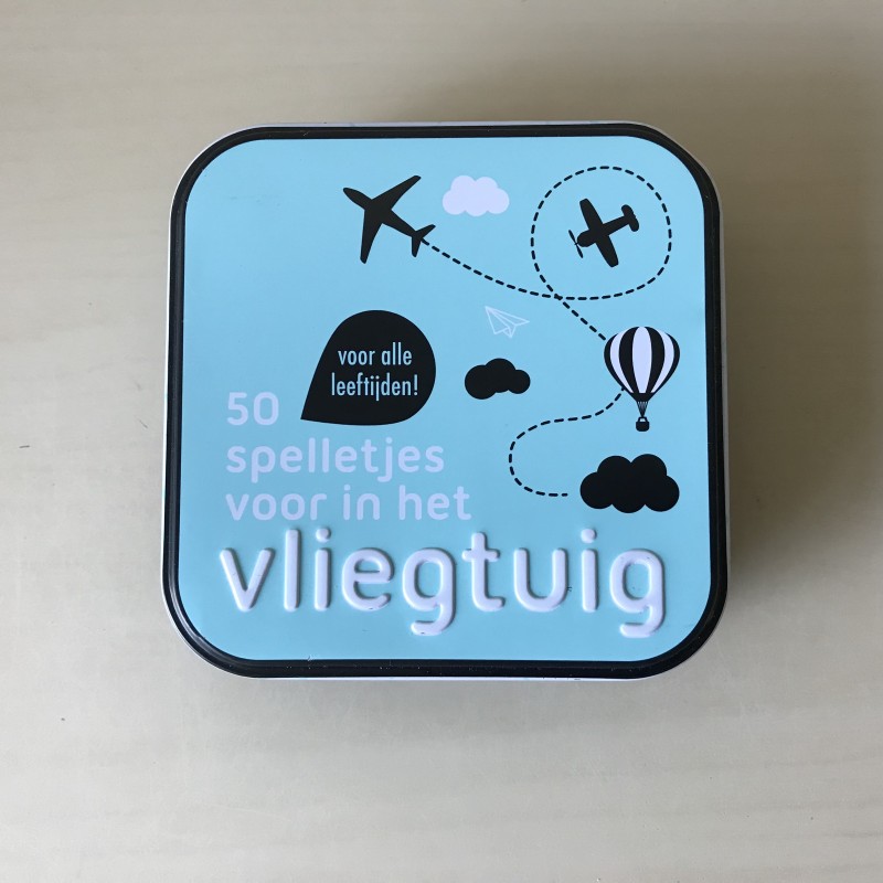 50 spelletjes voor in het vliegtuig voor jong en oud/vakantie