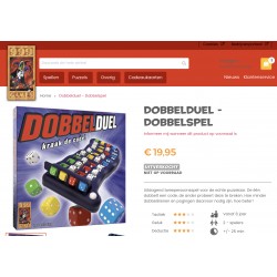 999 Games : Dobbelduel. Kraak de code!