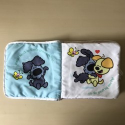 Woezel en Pip : Stoffen boekje knuffelboek.