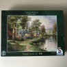 Thomas Kinkade. Aan het meer. 1500 stukjes