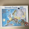 Kaart van Europa 1000 stukjes