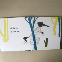 Olifantje in het bos