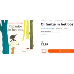 Olifantje in het bos