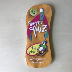 Vragenset. Slipper quiz. 4-5 jaar