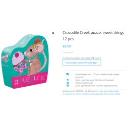 Crocodile Creek : Zoete dingen. 12 stukjes