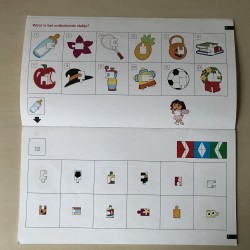 Mini Loco boekje : Samen spelen met Dora. Leeftijd 4-6 jaar.