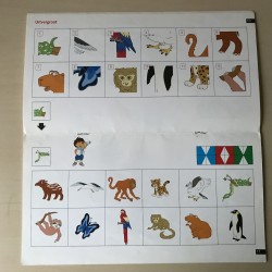 Mini Loco boekje : Op avontuur met Diego. Leeftijd 4 - 6 jaar.