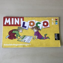 Mini Loco boekje :  Ontwikkelingsoefeningen 1. Leeftijd 4-5 jaar