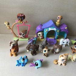 Littlest Petshop : Speelset met 30 beestjes.