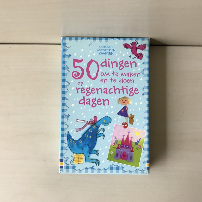 50 dingen om te maken en te doen op regenachtige dagen / vakantie