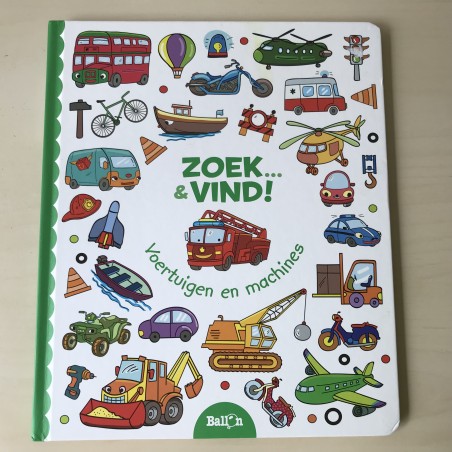 Zoek & vind! Voertuigen en machines