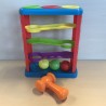 Ballenbaan met hamer. Kunststof