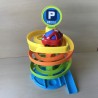 Parkeergarage met roetsjbaan en 1 auto