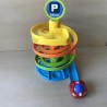 Parkeergarage met roetsjbaan en 1 auto