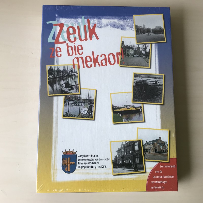 Bunschoten. Zeuk ze bie mekaor. Memory. Nieuw