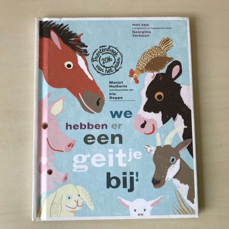We hebben er een geitje bij.