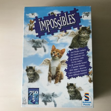 Impossibles : Poezen. In de zevende hemel. 750 stukjes +5 stukjes