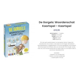 De Gorgels : Woordenschat kaartspel.