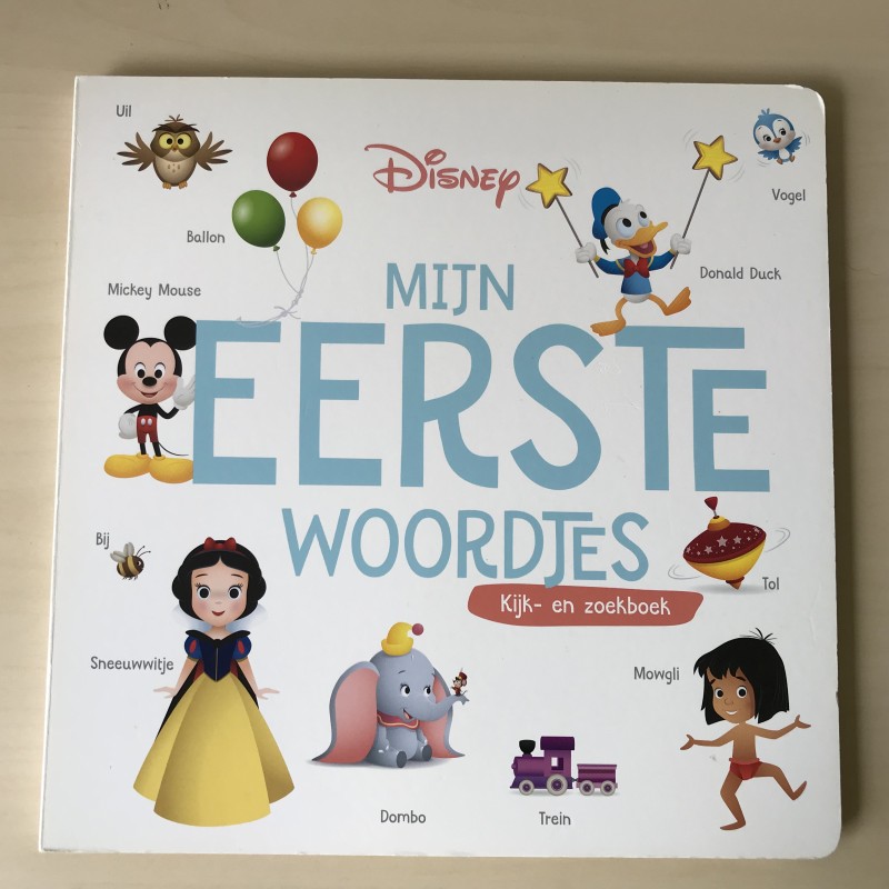 Disney. Mijn eerste woordjes. Kijk en zoekboek.