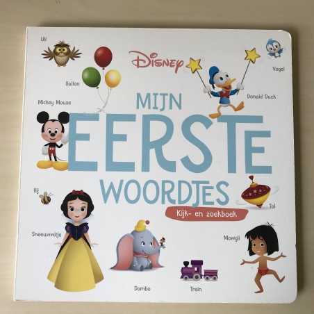 Disney. Mijn eerste woordjes. Kijk en zoekboek.