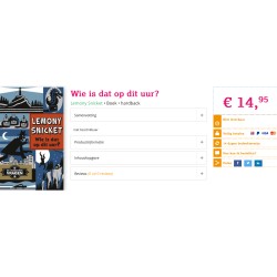 Lemony Snicket. Wie is dat op dit uur?