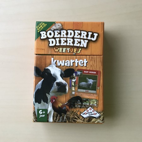 Weetjes kwartet: Boerderijdieren
