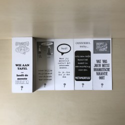 Kletspot : diverse vragen en dilemma’s. Ouderwets gezellig kletsen.