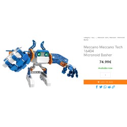 Meccano : MicroNoid Basher