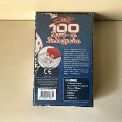 De 100 beste kaart- en dobbelspellen. Nieuw.