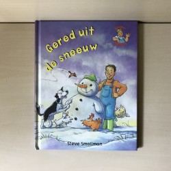 Boer Bomas: Gered uit de sneeuw.