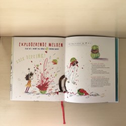 Colafonteinen en spetterende verfbommen.