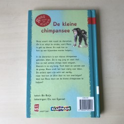 Roos helpt de dieren : De kleine chimpansee. Dys lexie uitgave