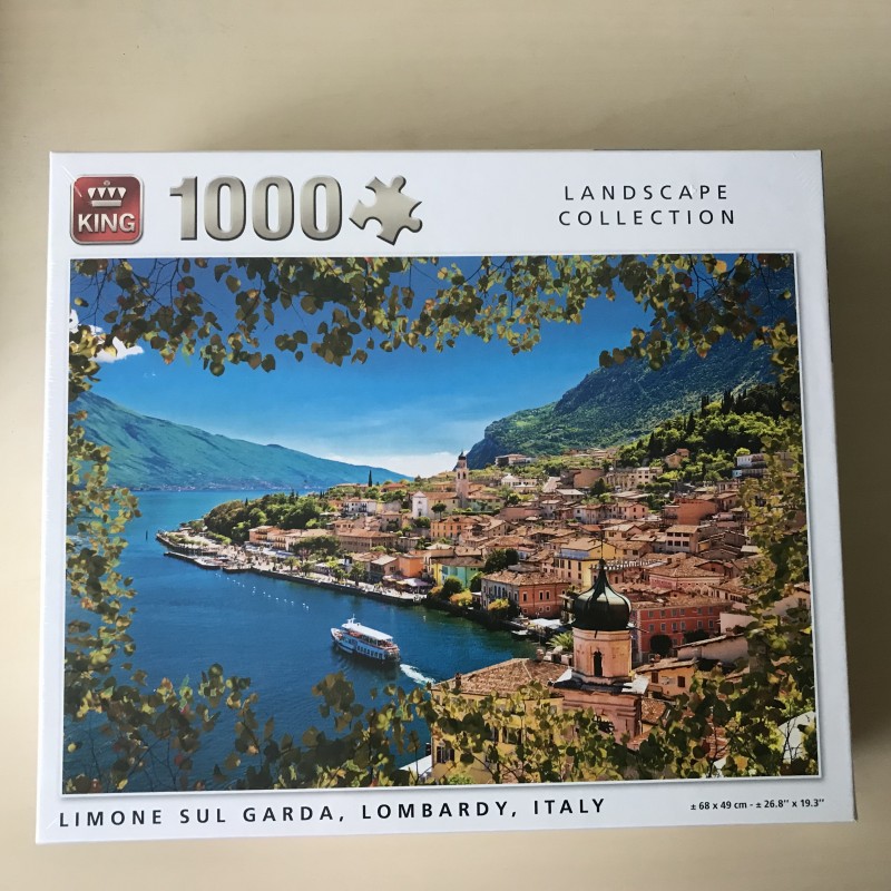 Landscape Collection. Nieuw. Limone sul Garda , Lombardy, Italy. 1000 stukjes