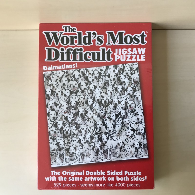 World’s most difficult jigsaw puzzel. nieuw. 529 stukjes