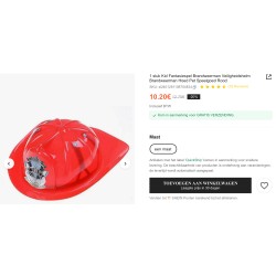 Brandweerhelm.