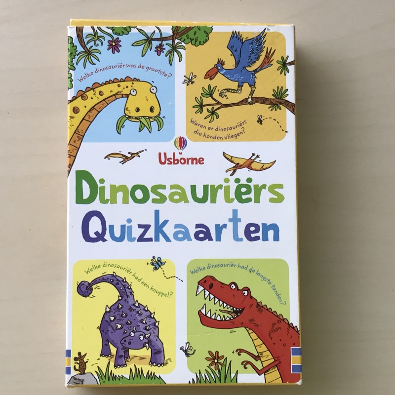 Dinosauriërs quizkaarten