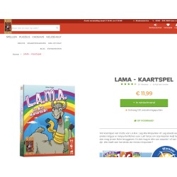 999 Games : L.A.M.A. Leg alle minpunten af