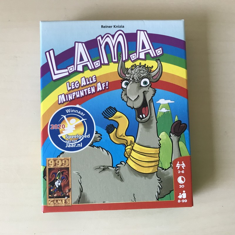 999 Games : L.A.M.A. Leg alle minpunten af