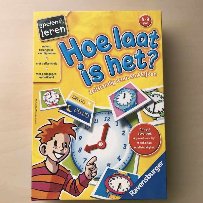 Spelen & leren: Hoe laat is het?
