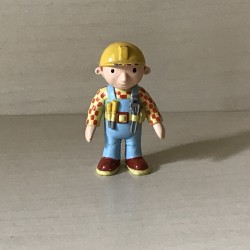 Bob de Bouwer. 6,5 cm. hoog. Bob is van metaal.