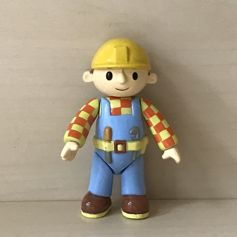 Bob de Bouwer. 10 cm. hoog.