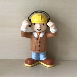 Bob de Bouwer. 14,5 cm. hoog.