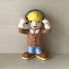 Bob de Bouwer. 14,5 cm. hoog.